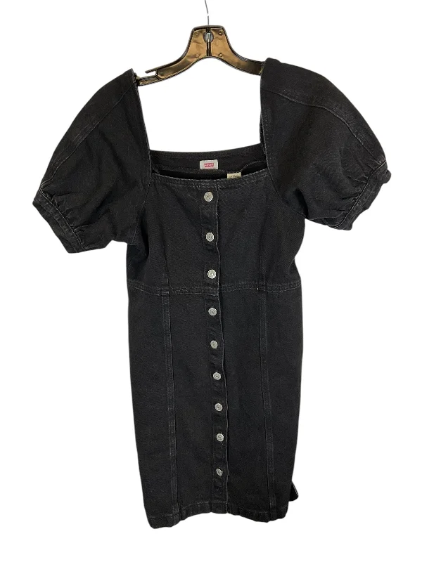 Dress Party Short By Levis In Black Denim, Size: S