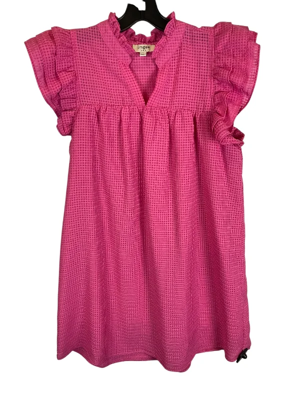 Dress Party Short By Umgee In Pink, Size: S