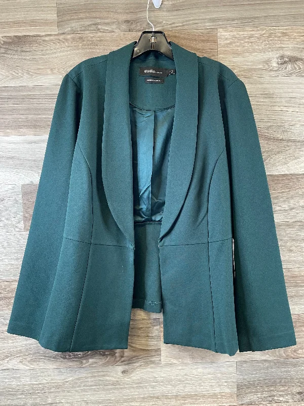 Blazer By Torrid In Green, Size: 3x